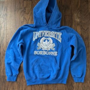SORBONNE UNIVERSITE Hoodie sweatshirt university Paris College blue